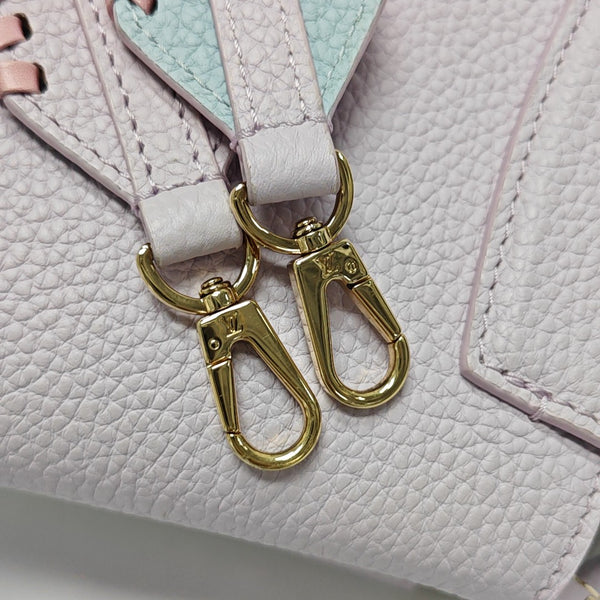 CAPUCINES Mini Calfskin Purple
