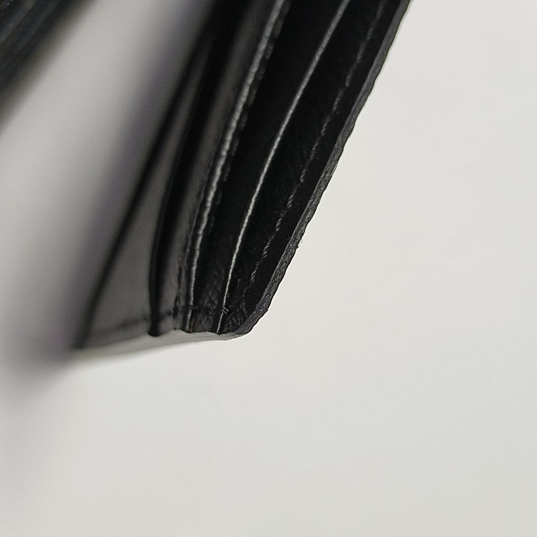 SLENDER Damier Graphite Coated Canvas Gray Wallet