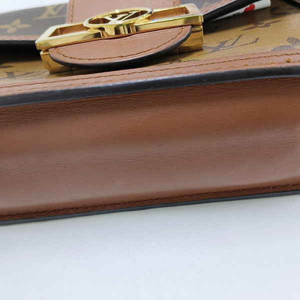 DAUPHINE WOC Monogram Coated Canvas Brown