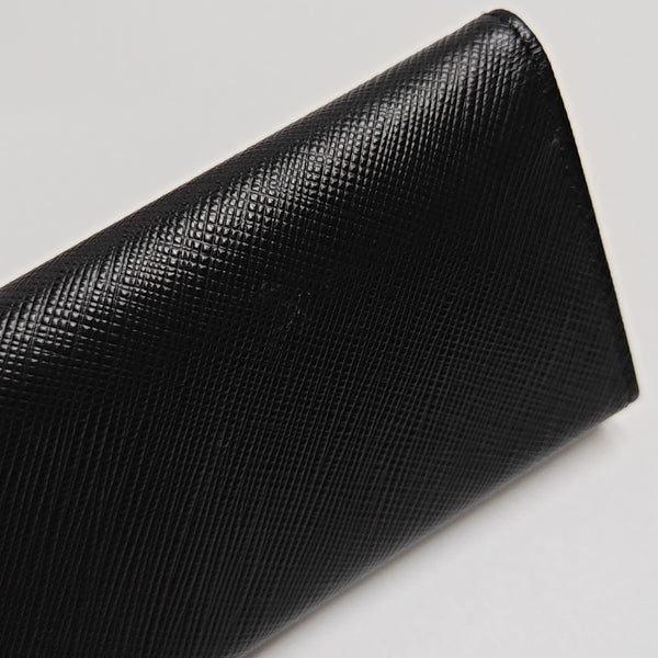 Gancio Calfskin Black Key Pouch