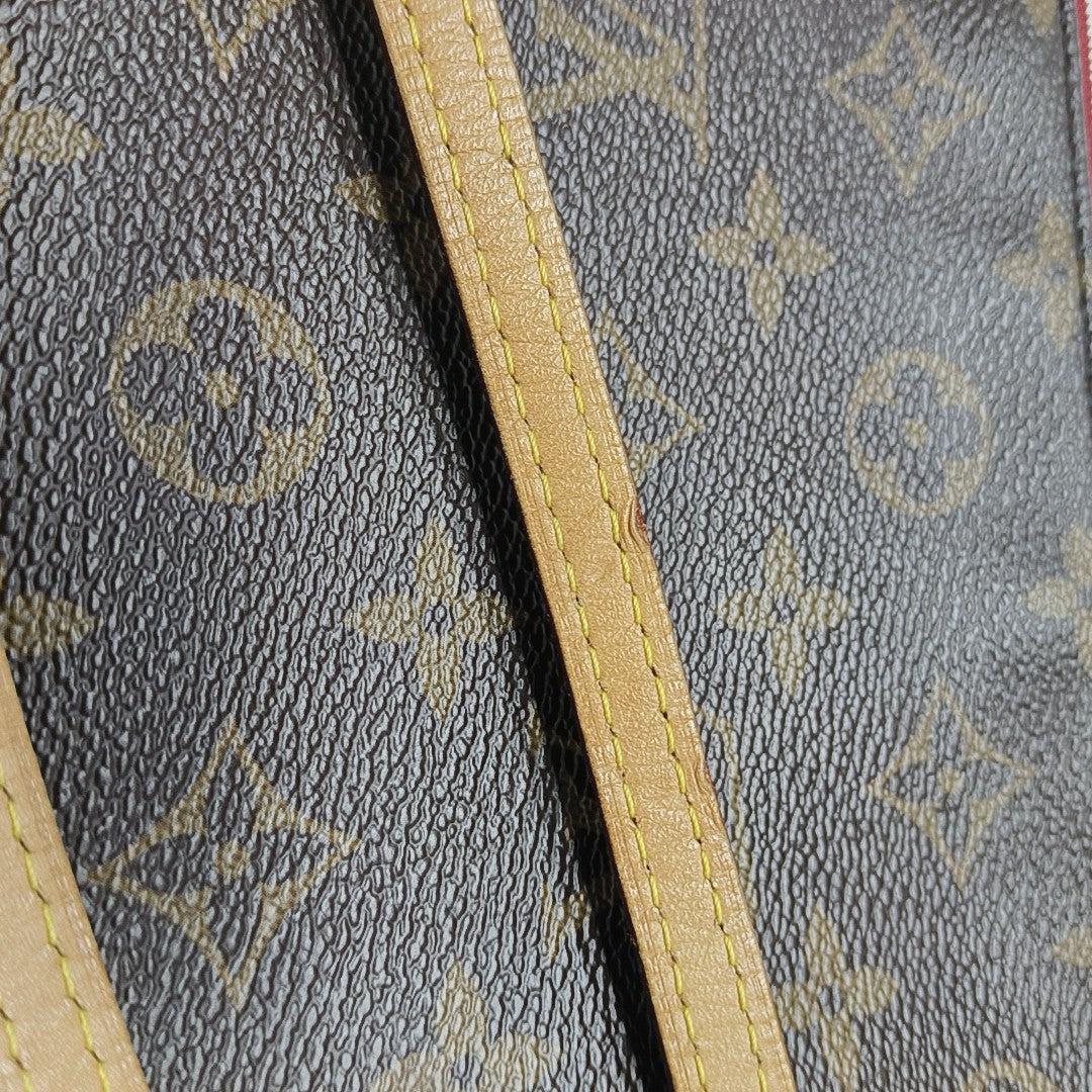 PALLAS BB Monogram Coated Canvas Brown