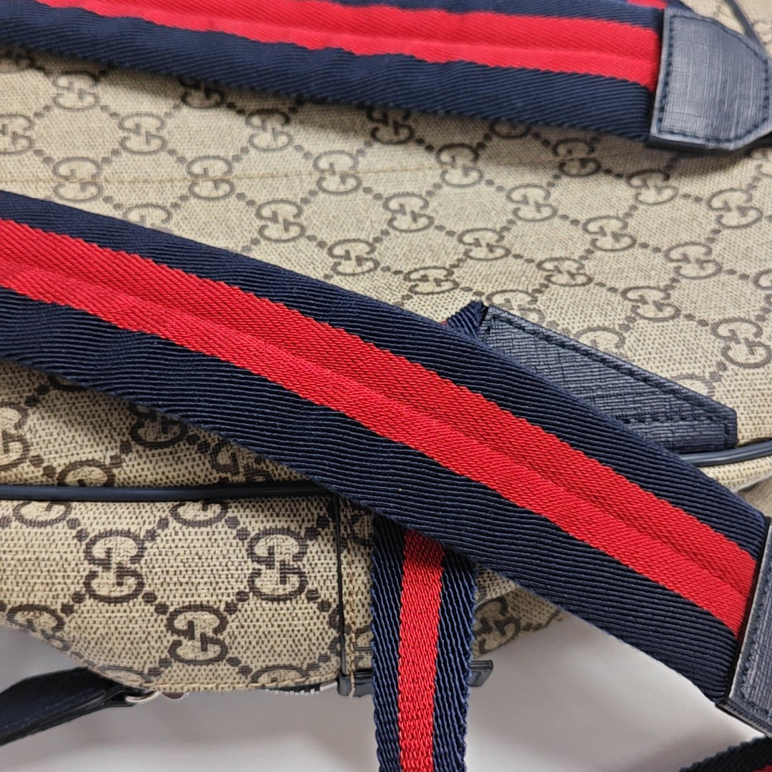 GG Supreme Monogram Coated Canvas Beige