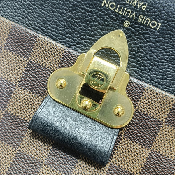 VAVIN PM Damier Ebene Coated Canvas Brown