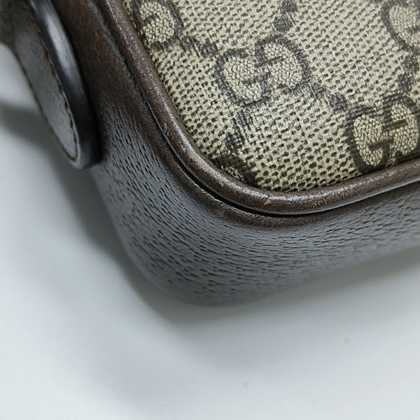 Monogram Coated Canvas Mini Beige