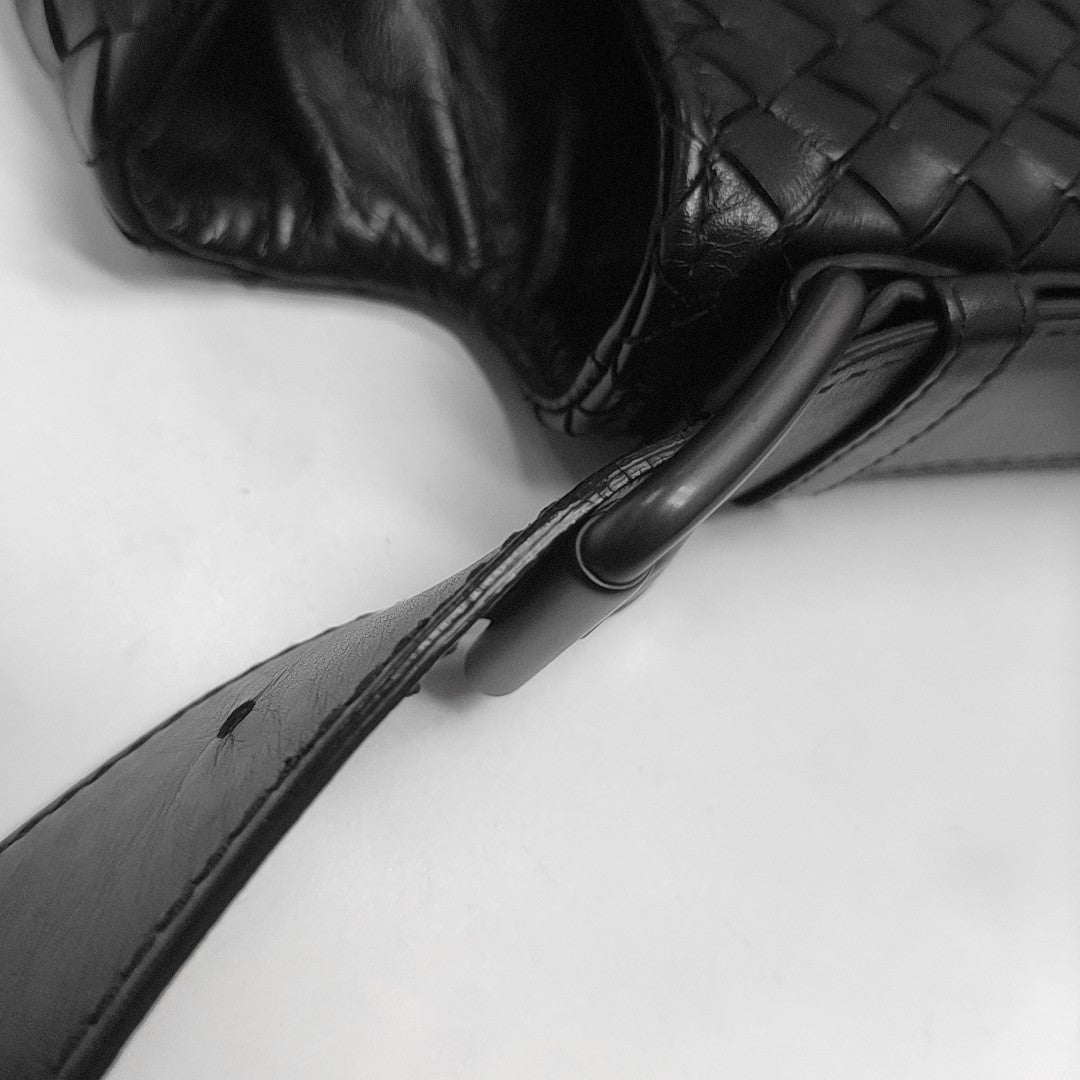 Lambskin Shoulder Bag Black