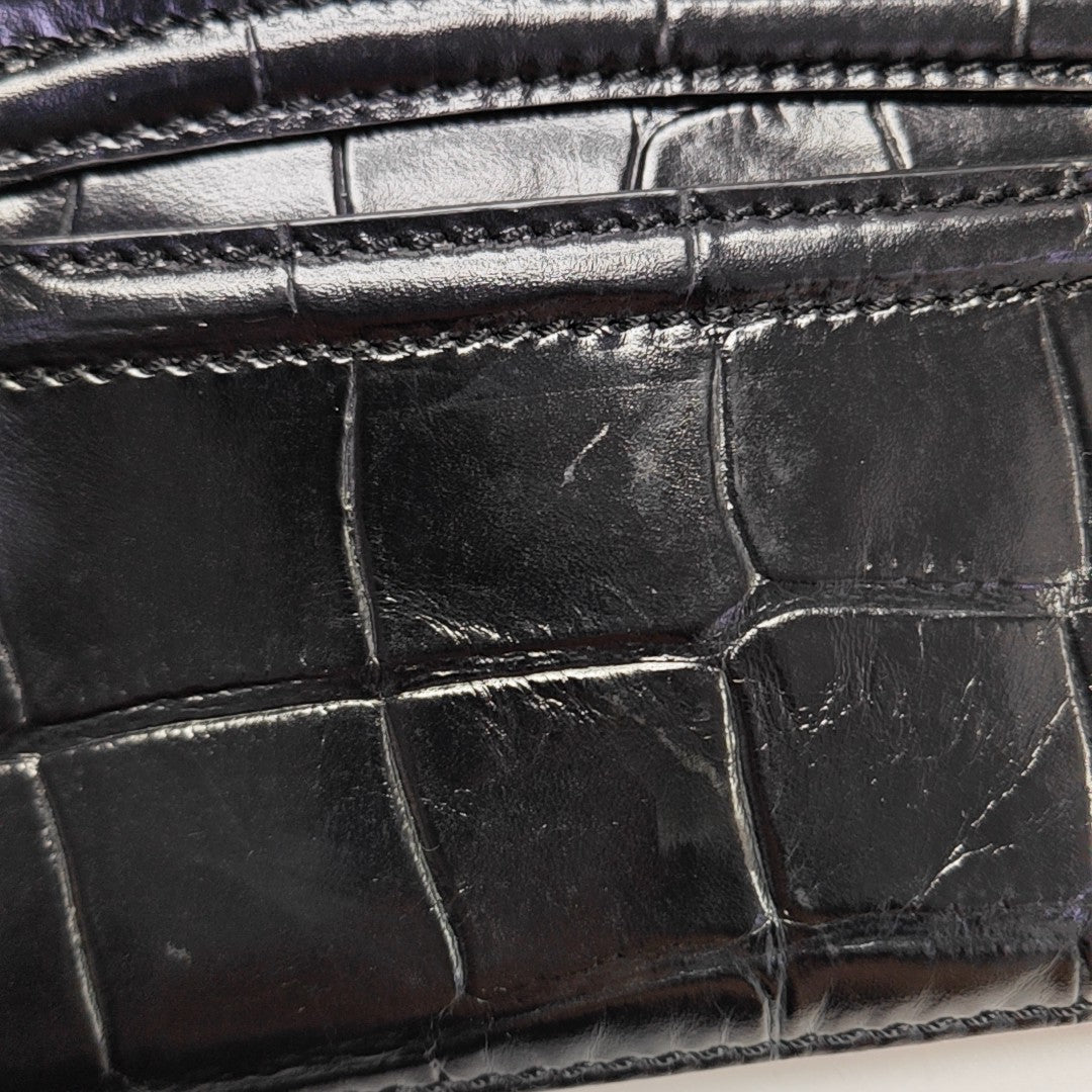 Calfskin Clutch Black