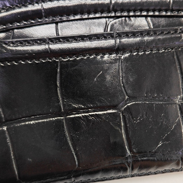 Calfskin Clutch Black