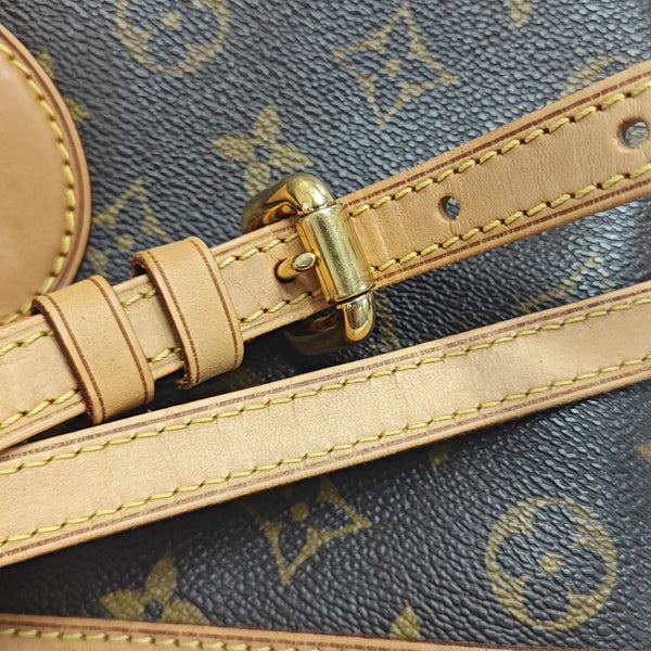 PALERMO PM Monogram Coated Canvas Brown