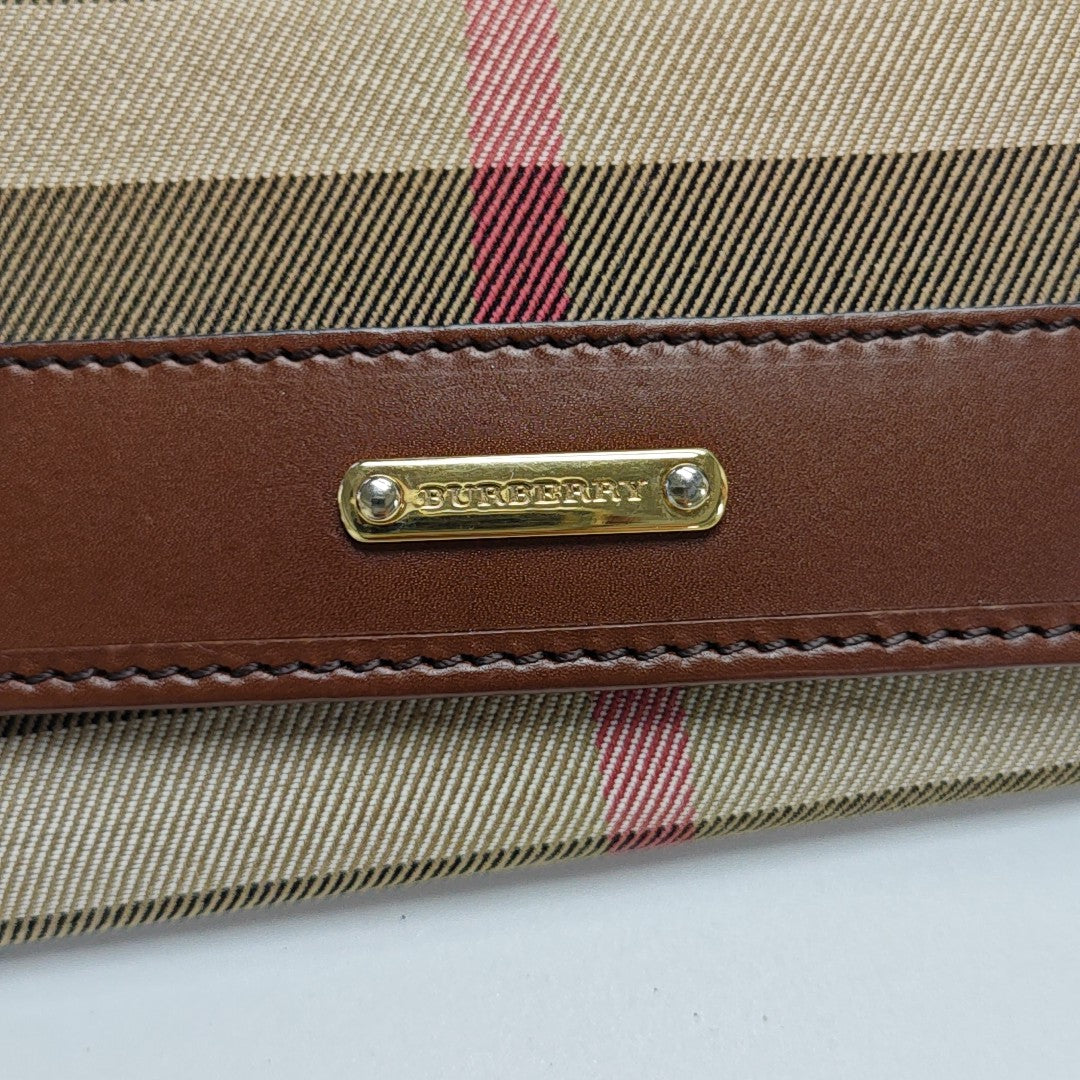 Canvas Wallet Brown