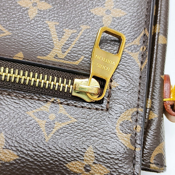 Authenticated pre-owned  MÉTIS MM Monogram Coated Canvas Brown - Shoulder Bag at Looply