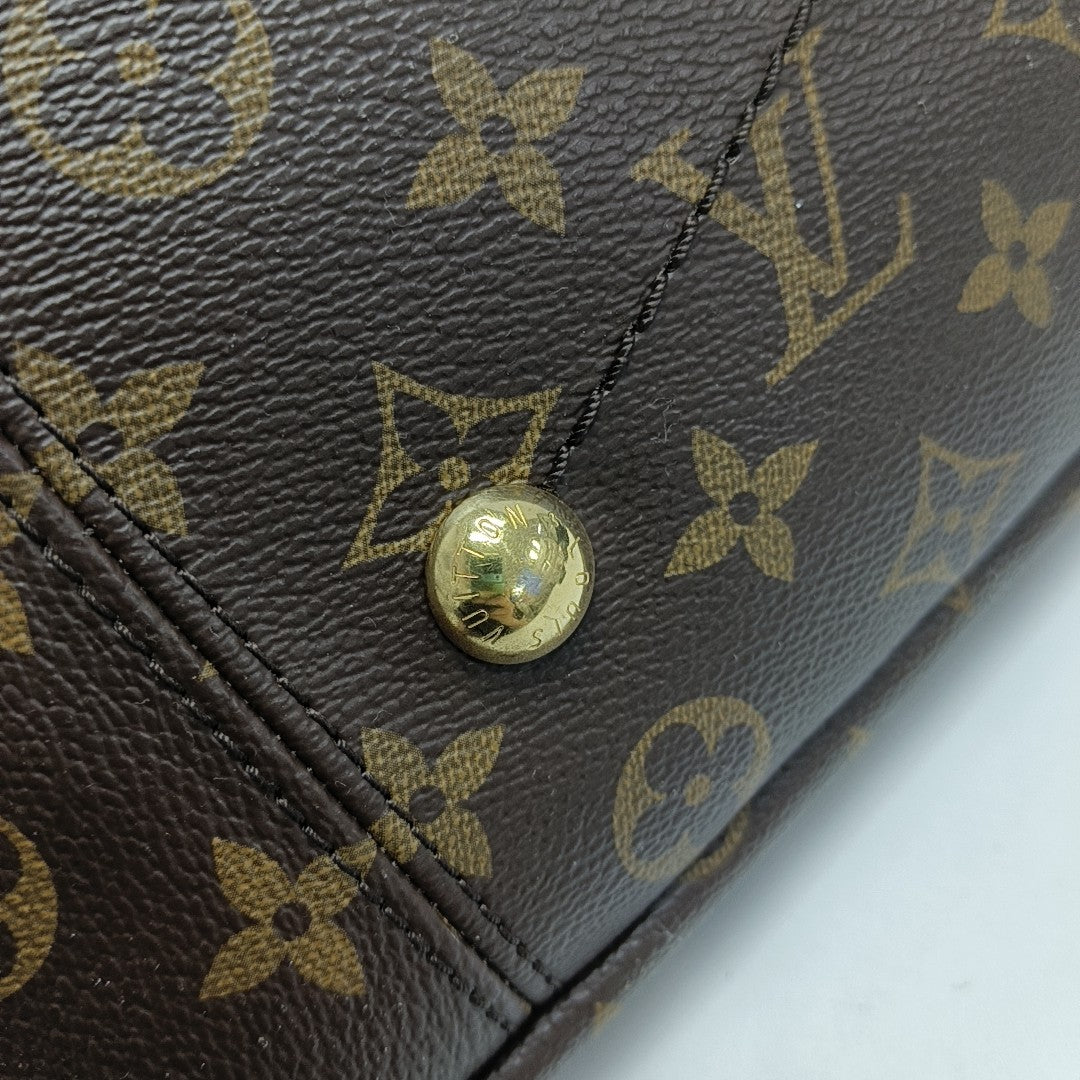 ARTSY MM Monogram Coated Canvas Brown