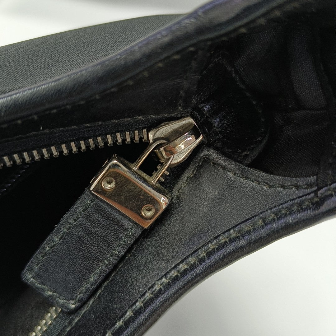 Nylon Shoulder Bag Black