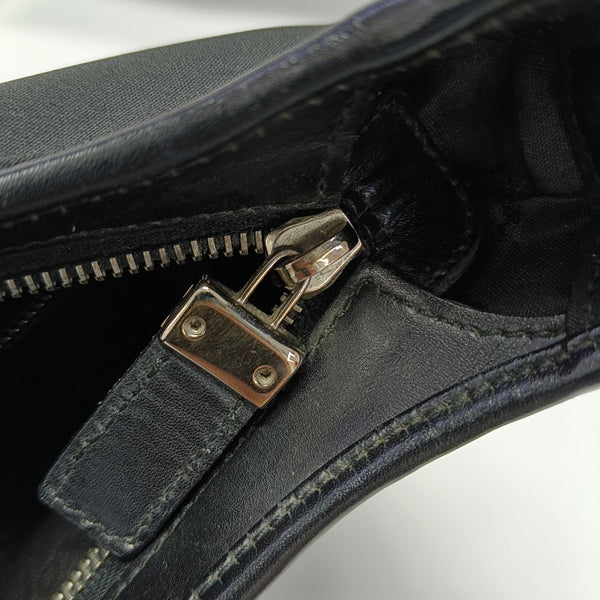 Nylon Shoulder Bag Black
