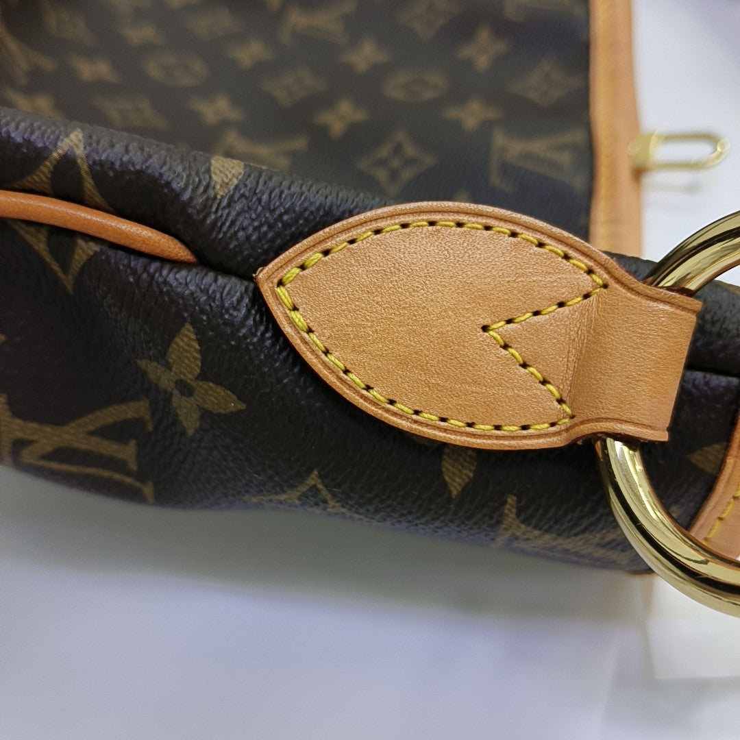 VINTAGE SULLY PM Monogram Coated Canvas Brown