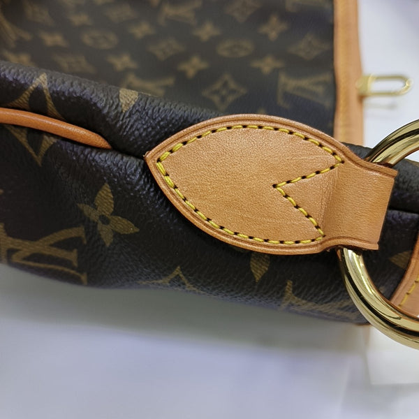 VINTAGE SULLY PM Monogram Coated Canvas Brown