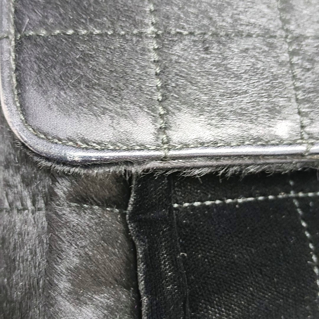 Quilted Fabric Black