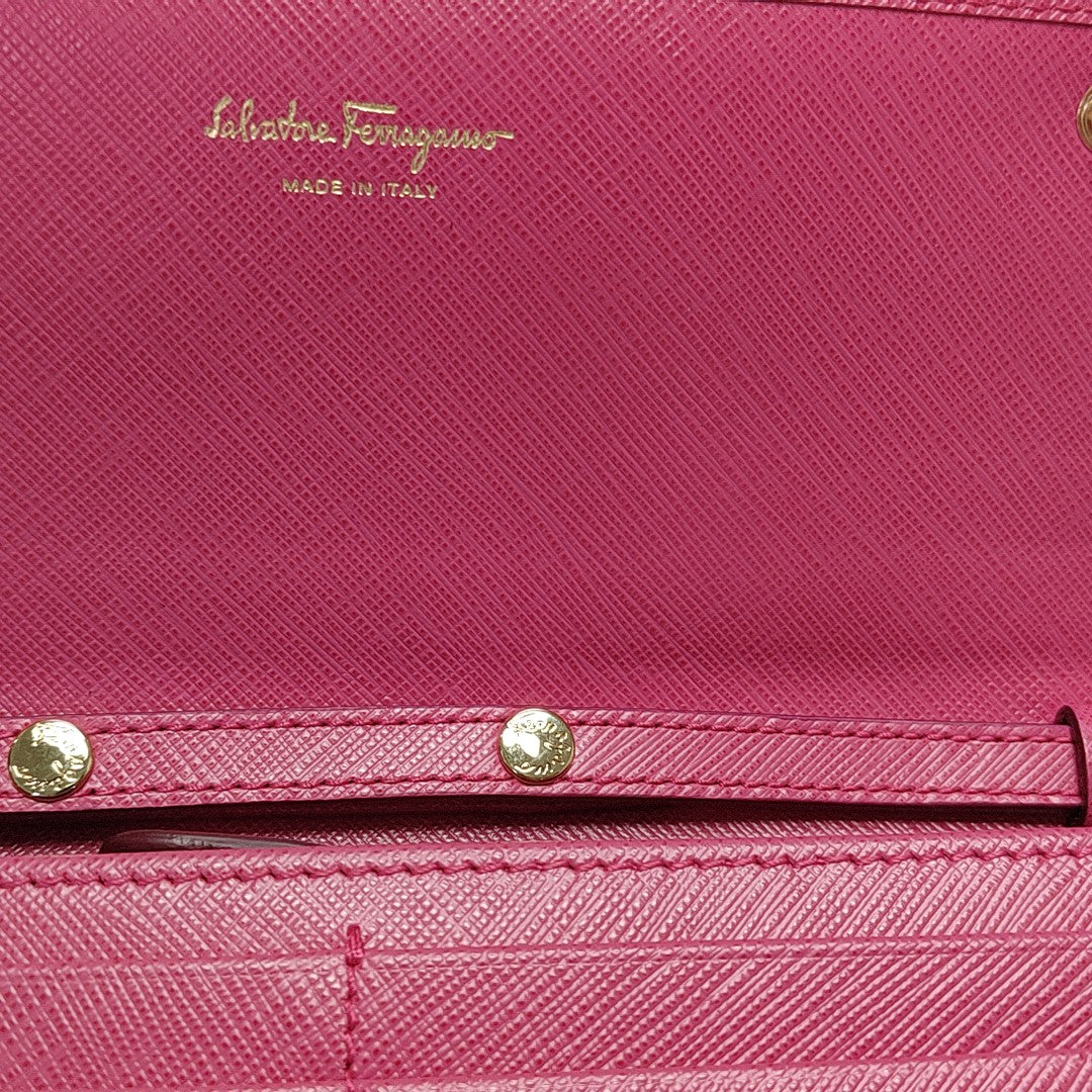 Gancini Calfskin Pink