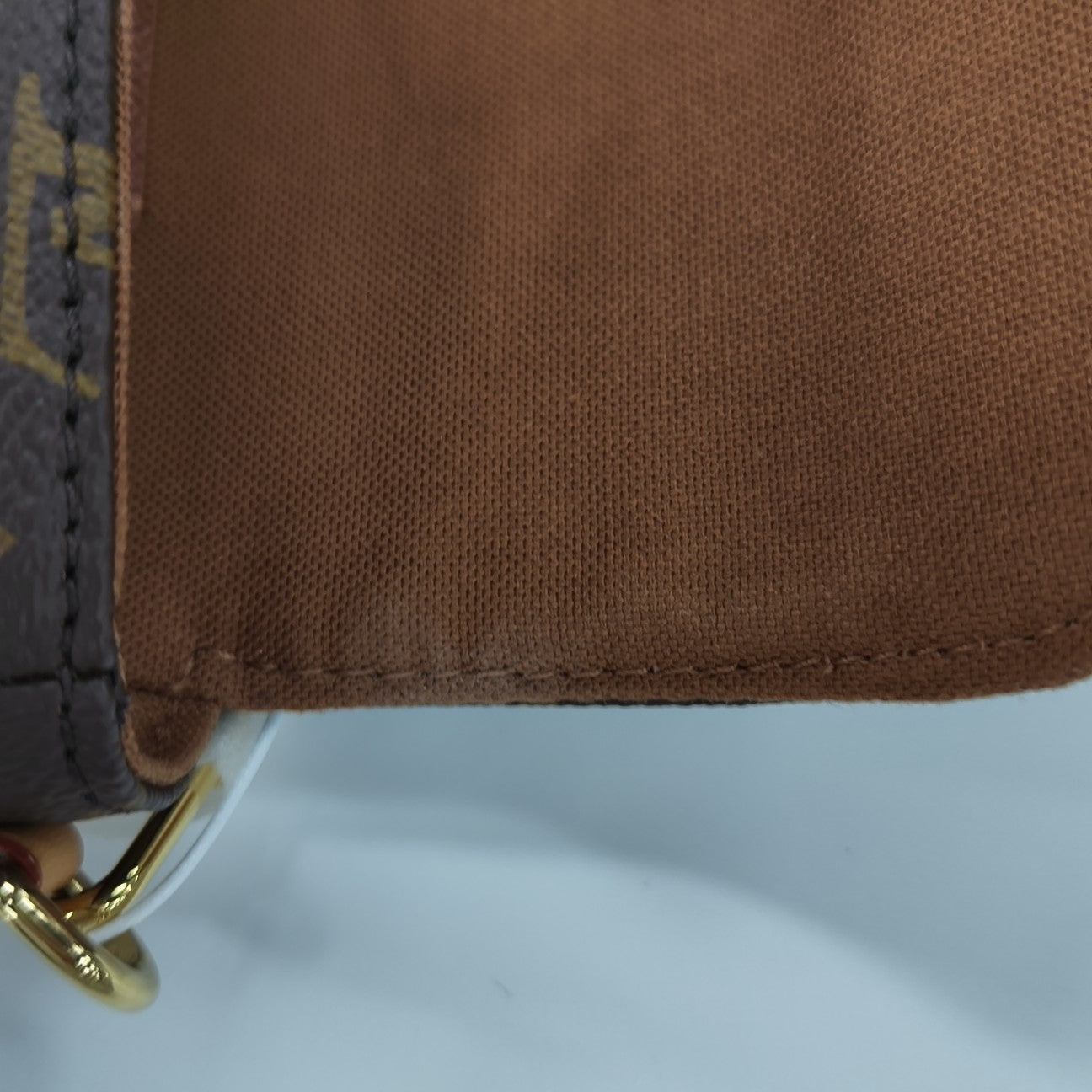 IVY Monogram Coated Canvas Brown