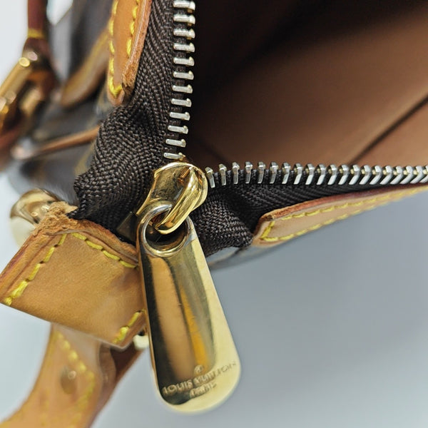 TULUM PM Monogram Coated Canvas Brown
