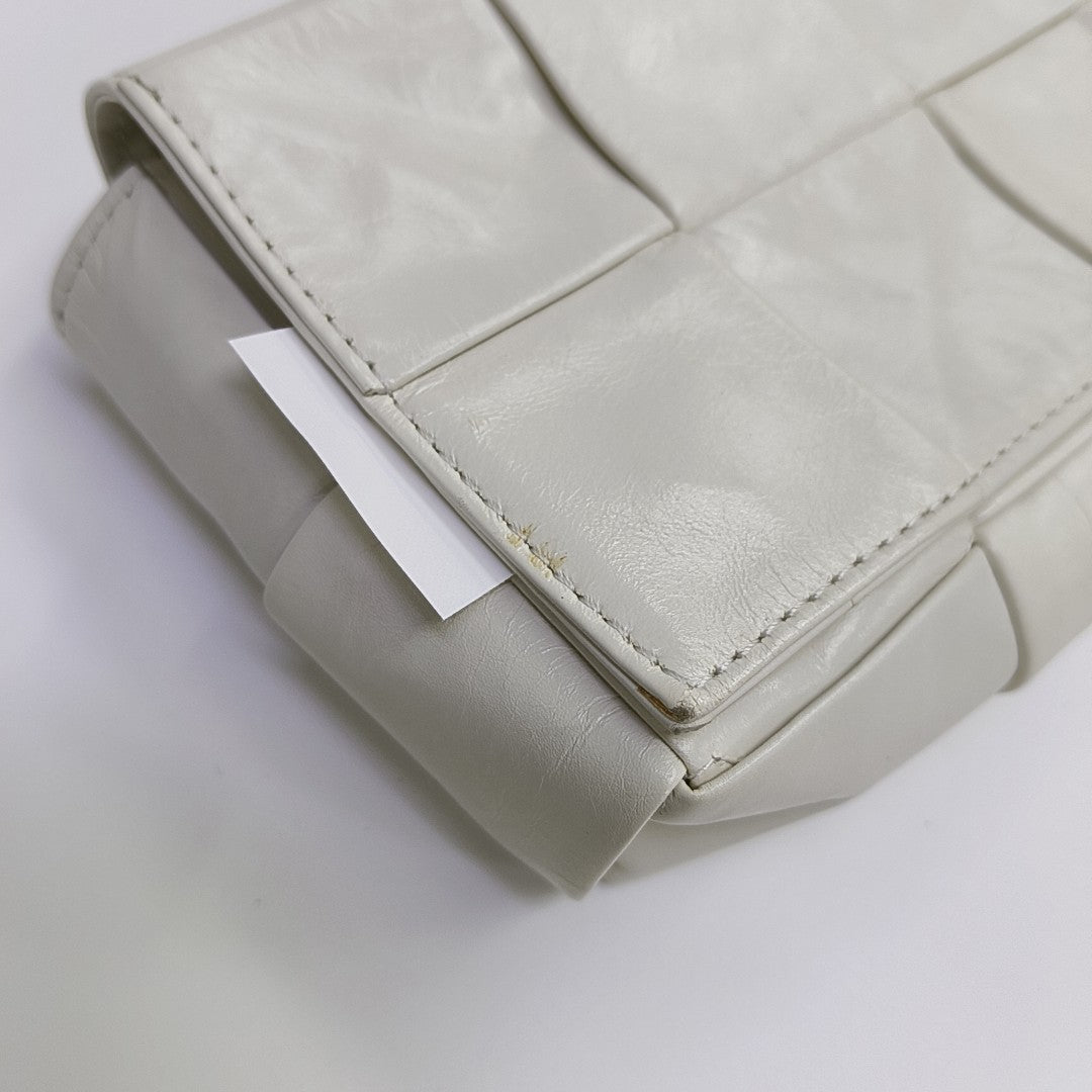 Cassette Small Calfskin White