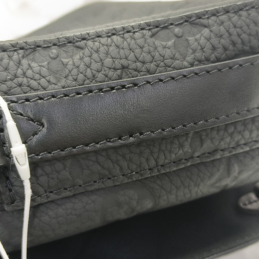 STEAMER Monogram Calfskin Black