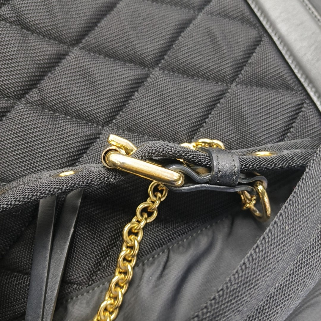 The Rucksack Nylon Black