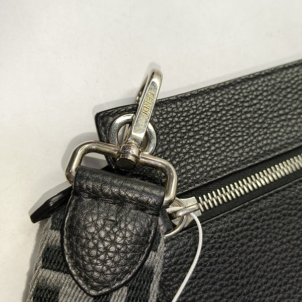 Calfskin Shoulder Bag Black