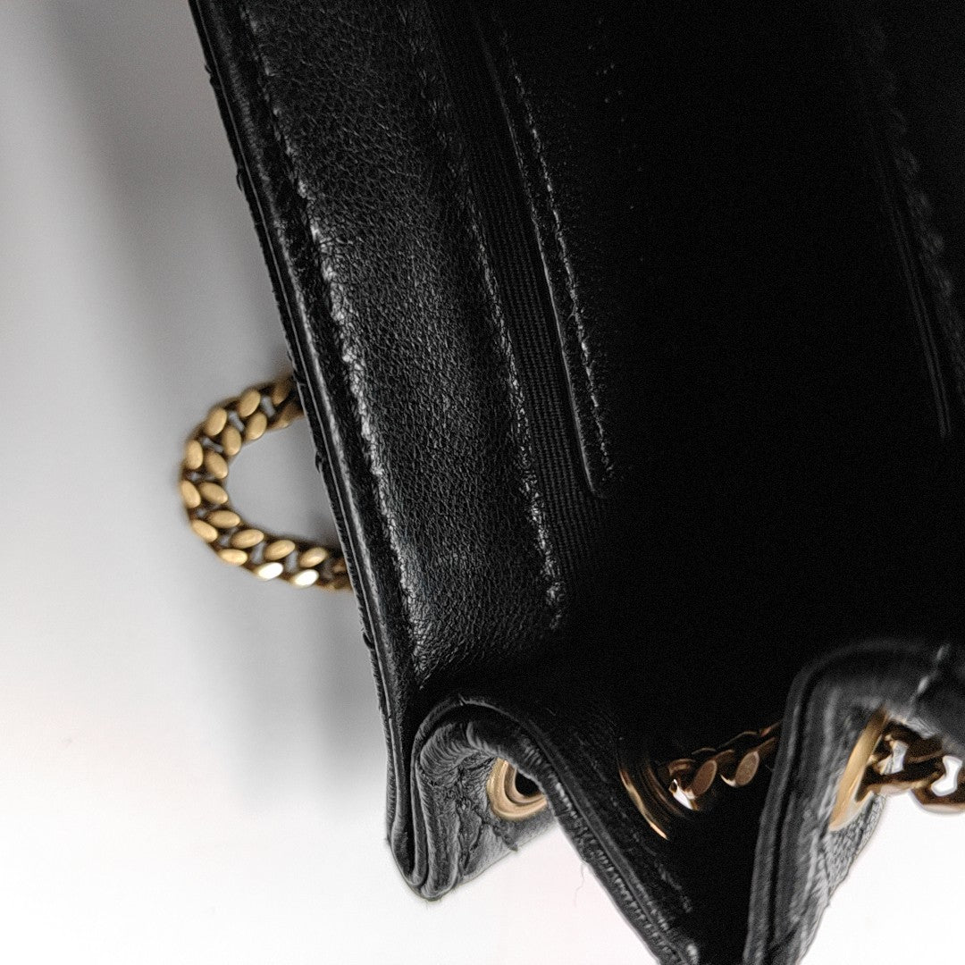 NOLITA Quilted Lambskin Black