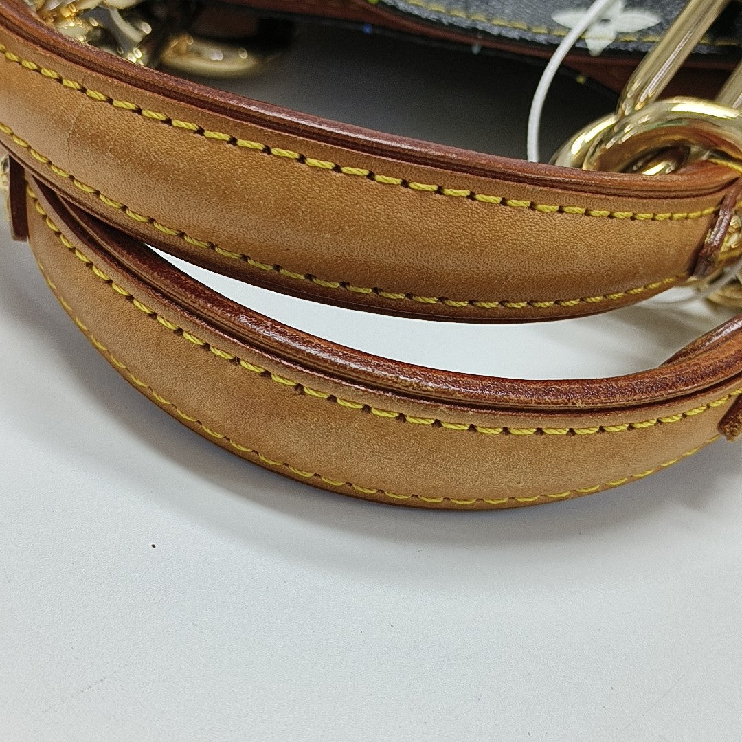 LV × TM AUDRA Monogram Coated Canvas Black