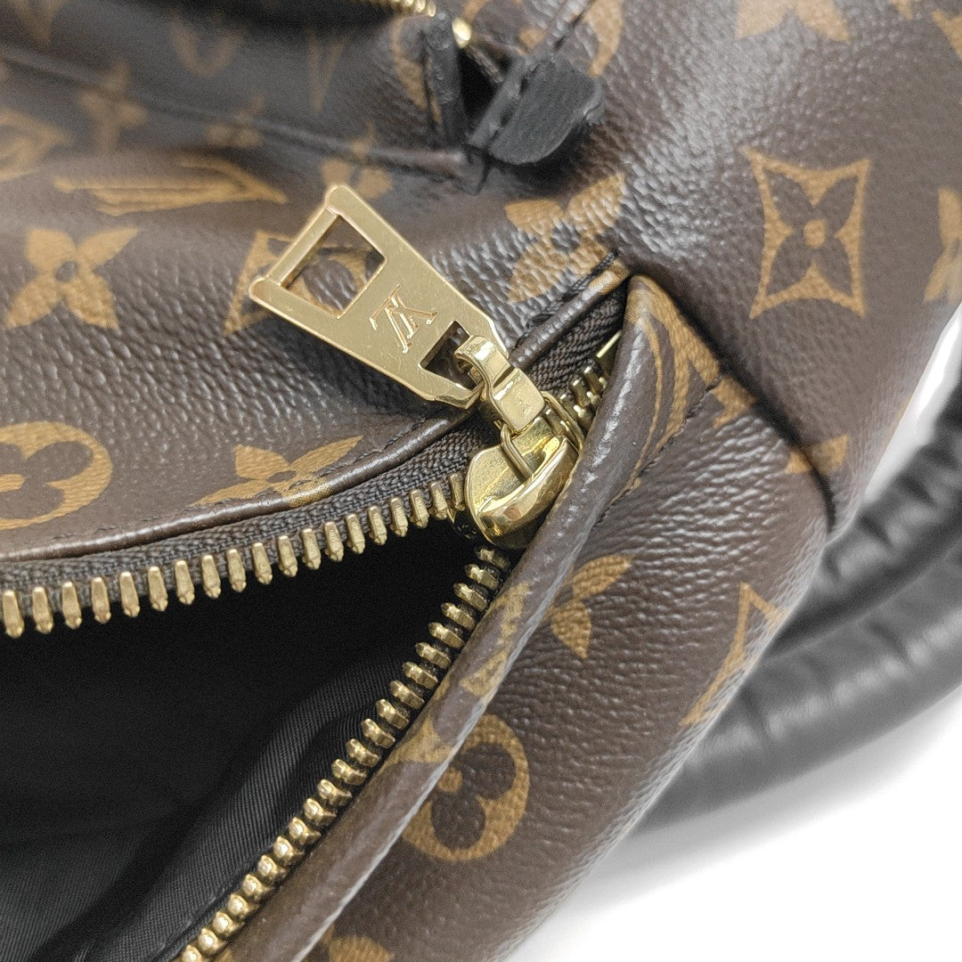 PALM SPRINGS PM Monogram Coated Canvas Brown