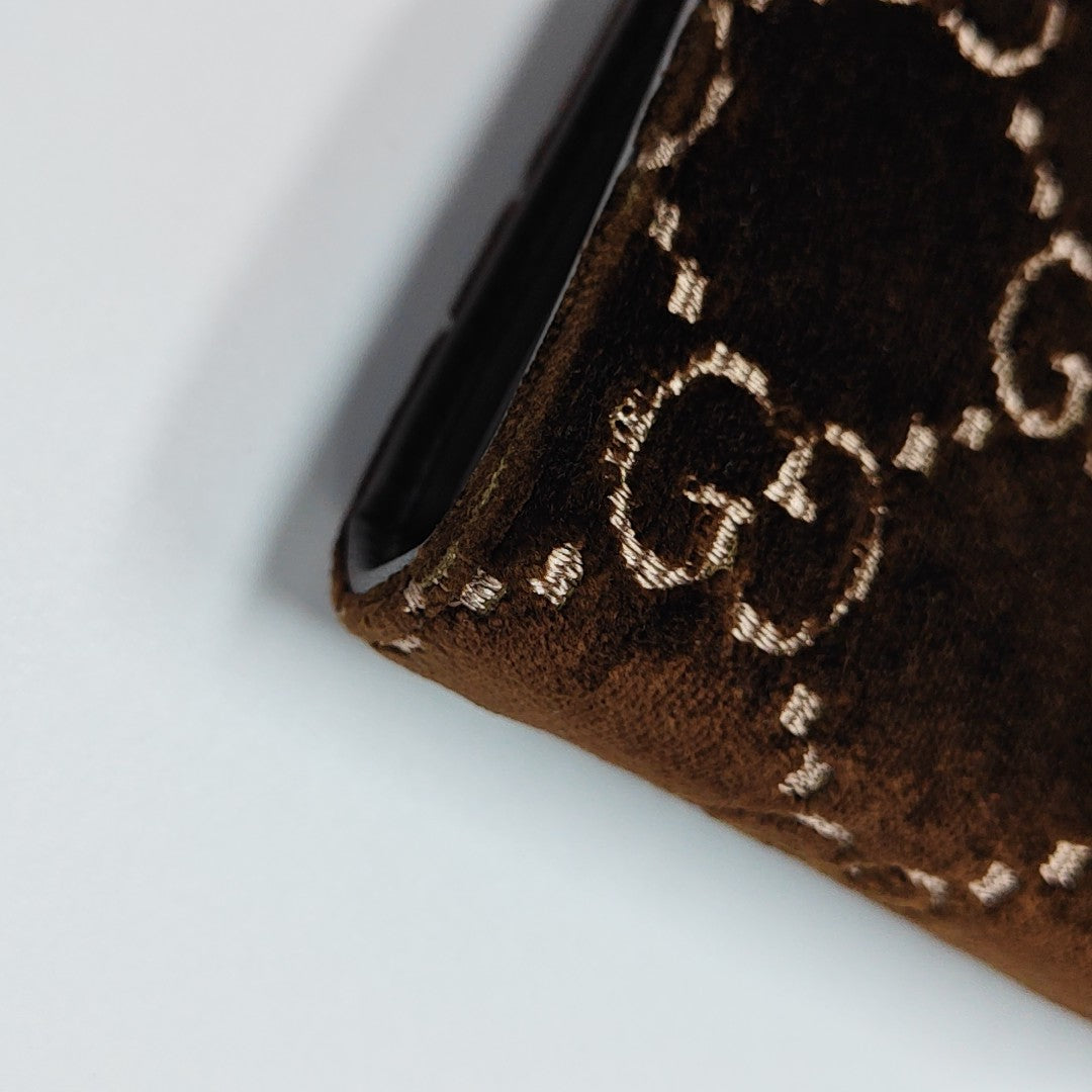 Dionysus Mini Monogram Velvet Brown