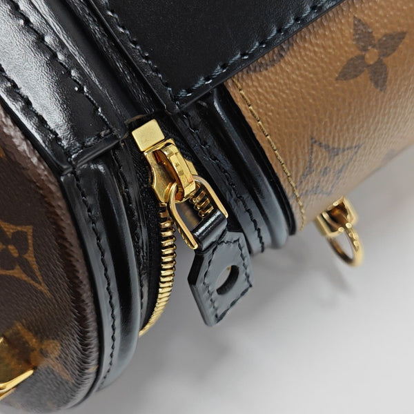 CANNES PM Monogram Coated Canvas Brown