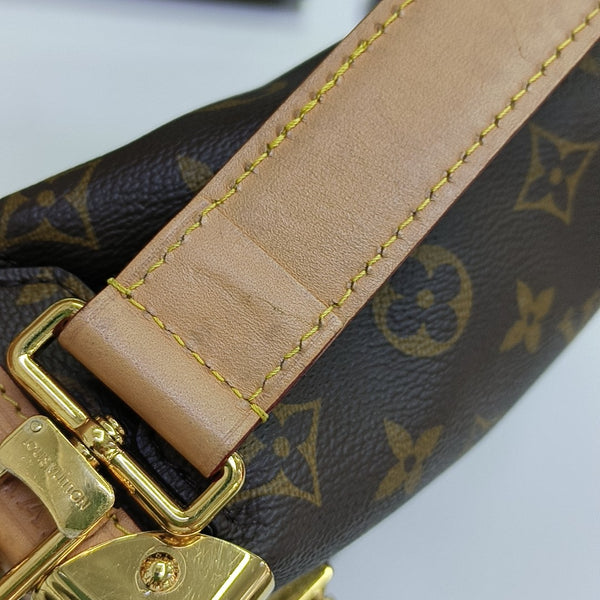 SIDE TRUNK MM Monogram Coated Canvas Brown