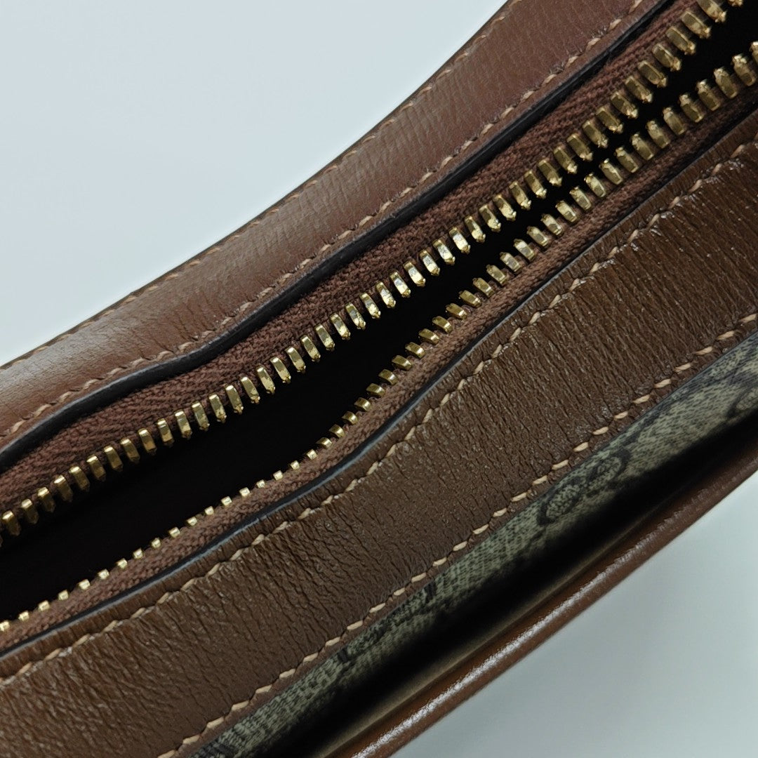 Retro Monogram Coated Canvas Brown