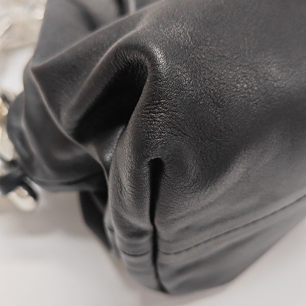 The Pouch Mini Calfskin Black