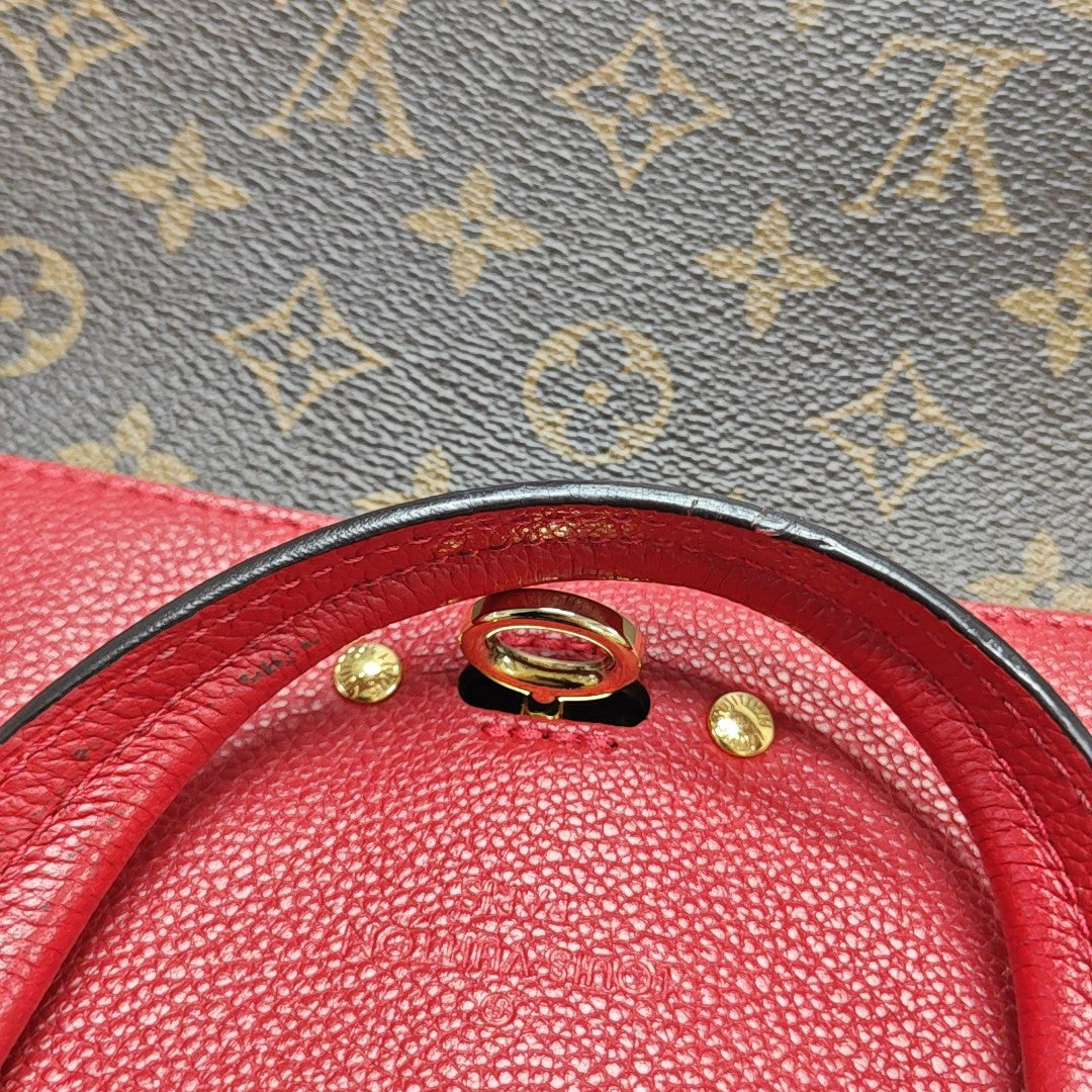 VÉNUS Monogram Coated Canvas Brown