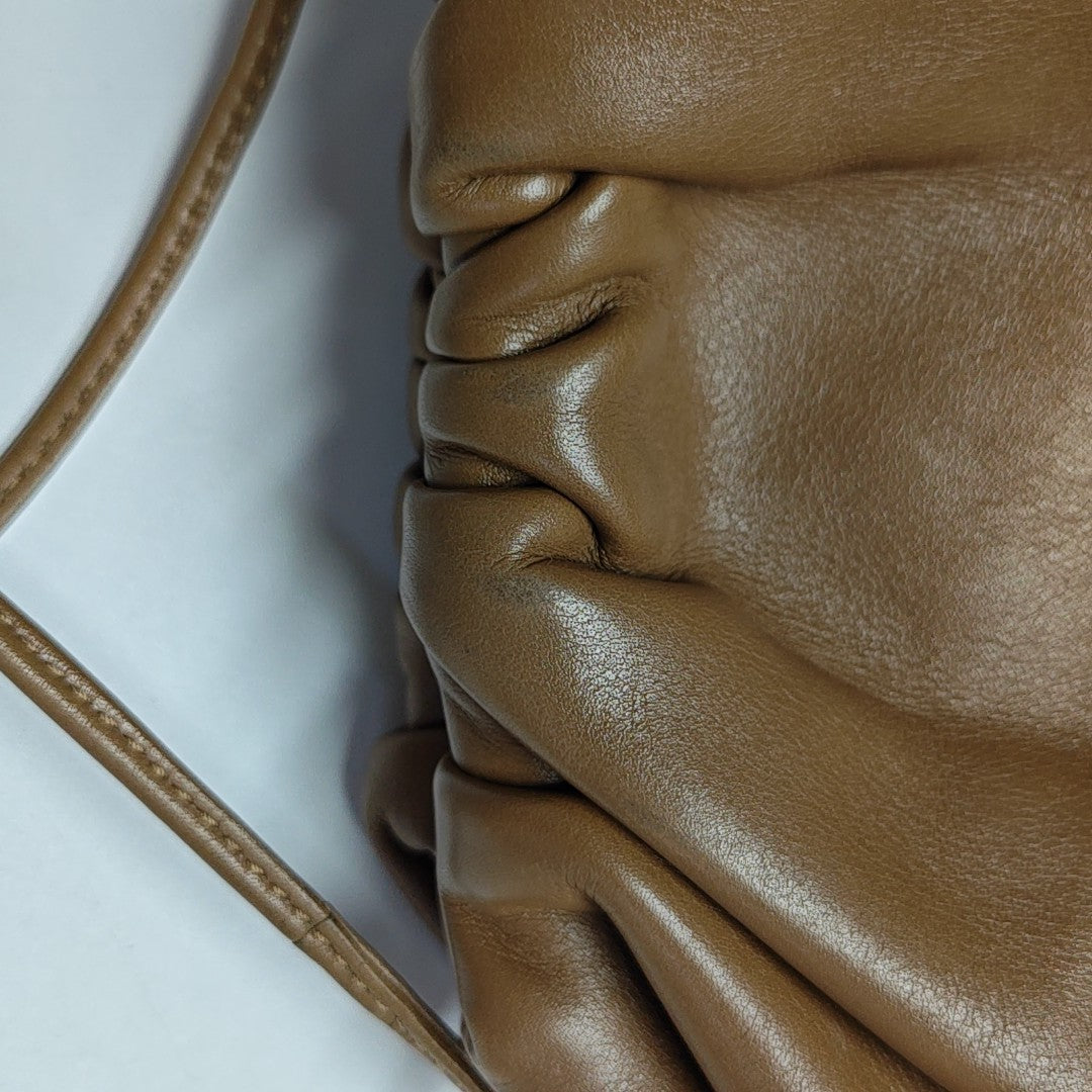 The Pouch Mini Calfskin Brown