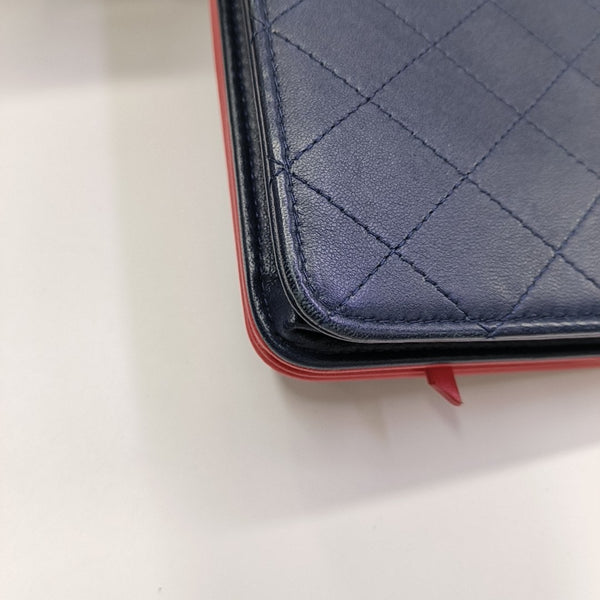 Quilted Lambskin Blue