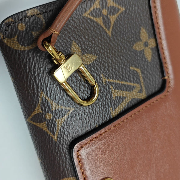 PADLOCK Monogram Coated Canvas Brown