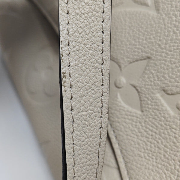 DIANE Monogram Calfskin Beige