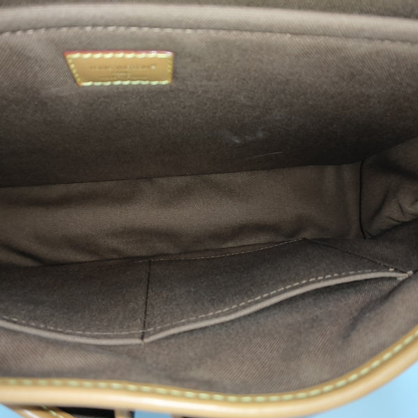 SATCHEL Monogram Coated Canvas Brown
