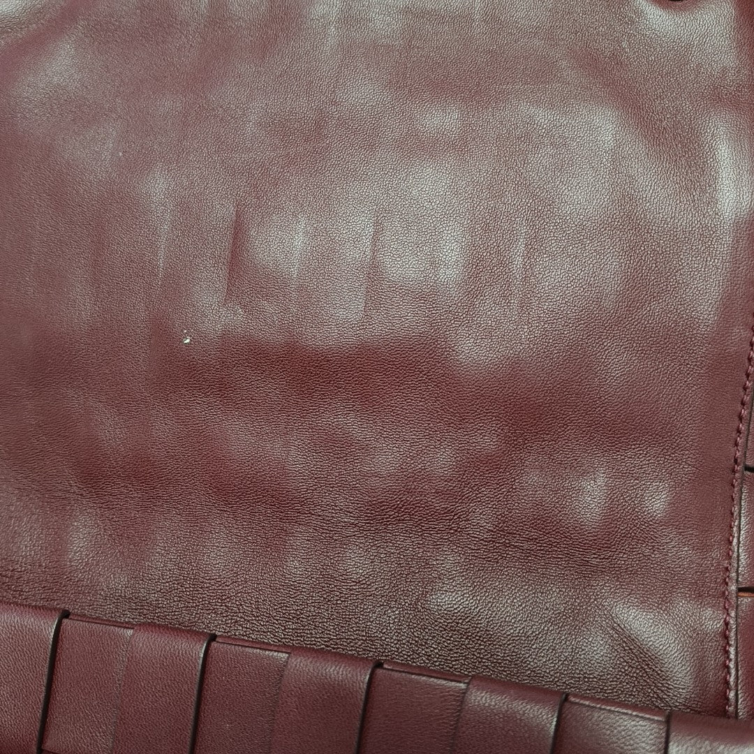 Intreccio Lambskin Red