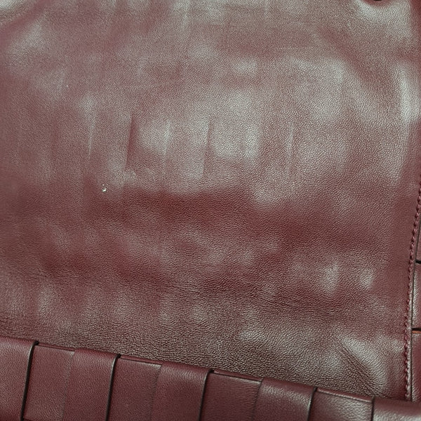 Intreccio Lambskin Red