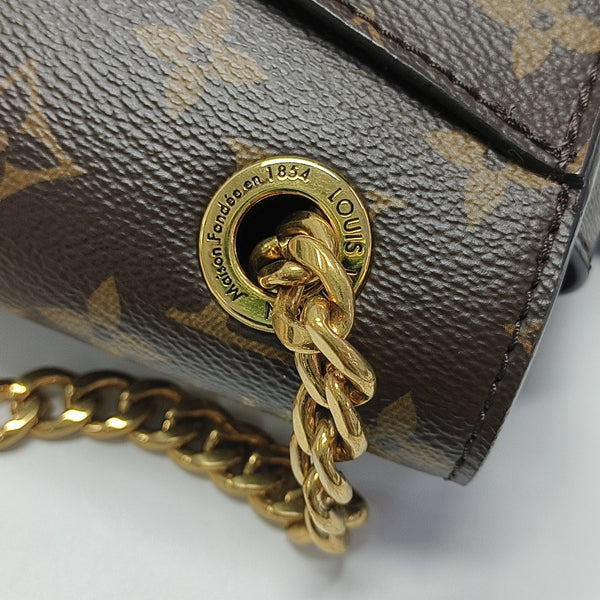 PASSY Monogram Coated Canvas Brown