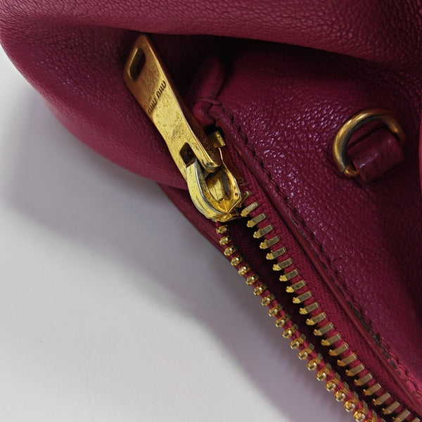 Calfskin Tote Bag Pink