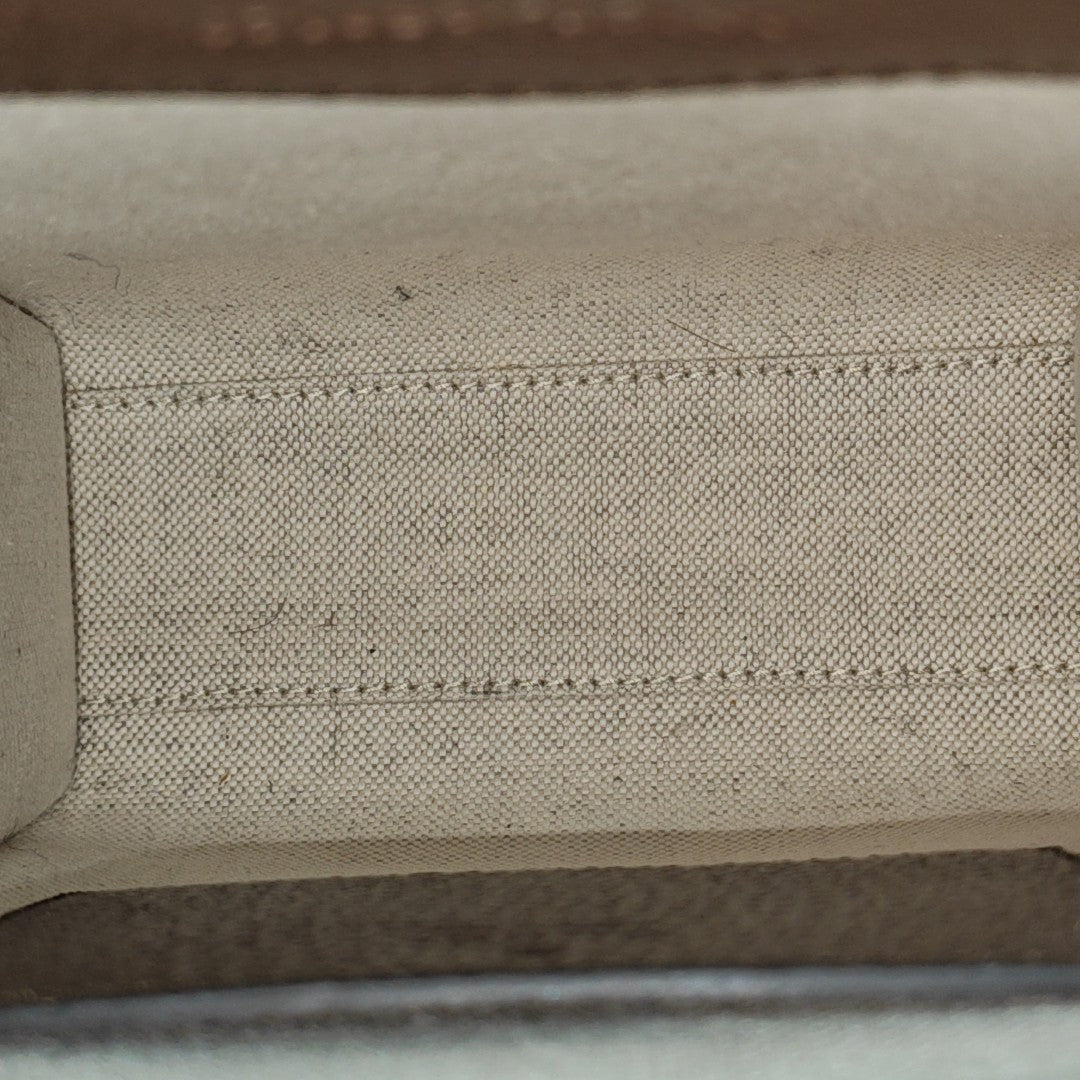 Retro Mini Monogram Coated Canvas Beige