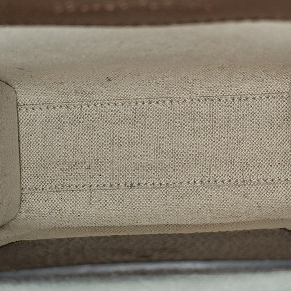 Retro Mini Monogram Coated Canvas Beige