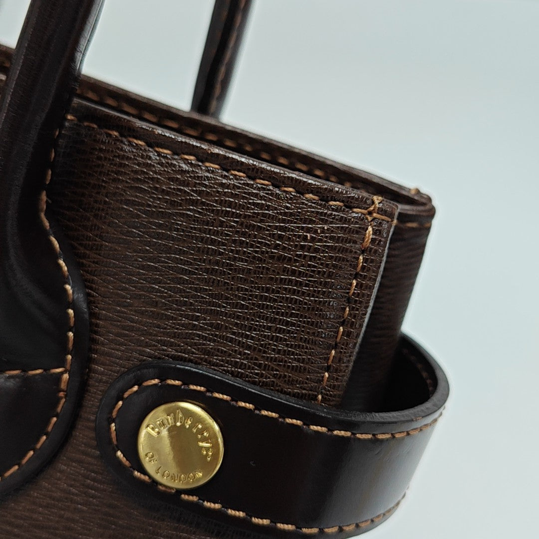 Calfskin Tote Bag Brown