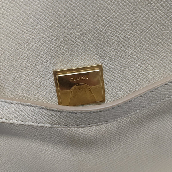 BELT Micro Calfskin White