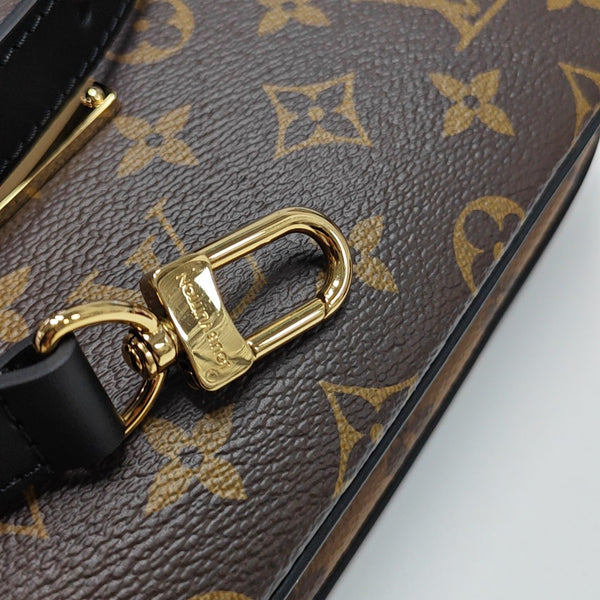 TWINNY Monogram Coated Canvas Brown